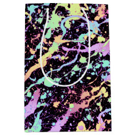 rainbow ink splash extreme : mittlere geschenktüte