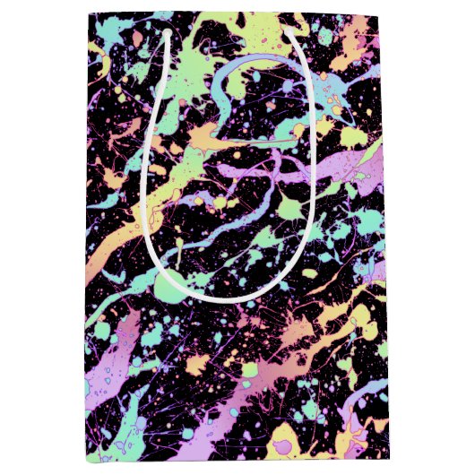 rainbow ink splash extreme : mittlere geschenktüte (Vorderseite)