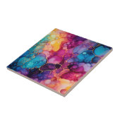 Rainbow Ink Tile Fliese (Seite)
