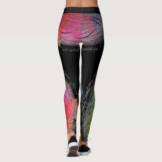 Rainbow Inspiration 2.0 Leggings (Rückseite)