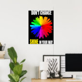 Rainbow-Inspiration Poster (Heimbüro)