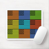 Rainbow-Inspiriert amerikanisches Motif-Flag-Desig Mousepad (Mit Mouse)
