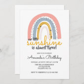RAINBOW INVITE, unser kleiner Sonnenschein, RAINBO (Vorne/Hinten)