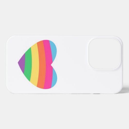 Rainbow iPhone Case iPhone Hülle (Rückseite (Horizontal))