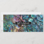 Rainbow Iridescent Abalone Sea Muschel Geschenk Einladung (Vorderseite)