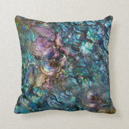 Rainbow Iridescent Abalone Sea Muschel Kissen