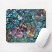 Rainbow Iridescent Abalone Sea Muschel Mousepad (Mit Mouse)