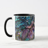 Rainbow Iridescent Abalone Sea Muschel Tasse (Links)