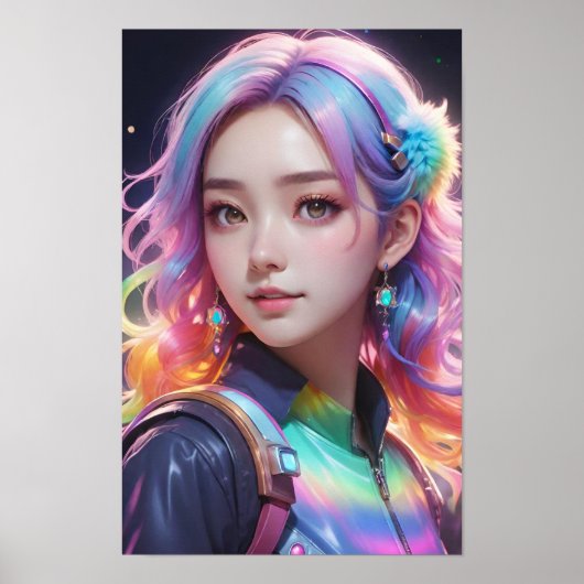 Rainbow-Jacket Poster (Vorne)