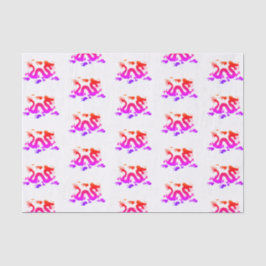 Rainbow JAPANESE Dragon Tissue Seidenpapier