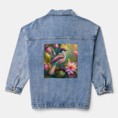Rainbow-Jay Fantasy Bird Jeansjacke (Rückseite)