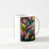 Rainbow-Jay Fantasy Bird Kaffeetasse (VorderseiteRechts)
