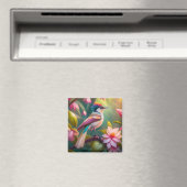 Rainbow-Jay Fantasy Bird Magnet (In Situ (Geschirrspüler))
