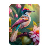 Rainbow-Jay Fantasy Bird Magnet (Vertikal)