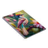 Rainbow-Jay Fantasy Bird Notizblock (Rechte Seite)