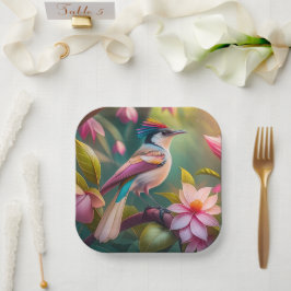 Rainbow-Jay Fantasy Bird Pappteller