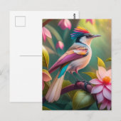 Rainbow-Jay Fantasy Bird Postkarte (Vorne/Hinten)