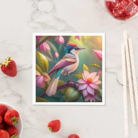 Rainbow-Jay Fantasy Bird Serviette (Beispiel)