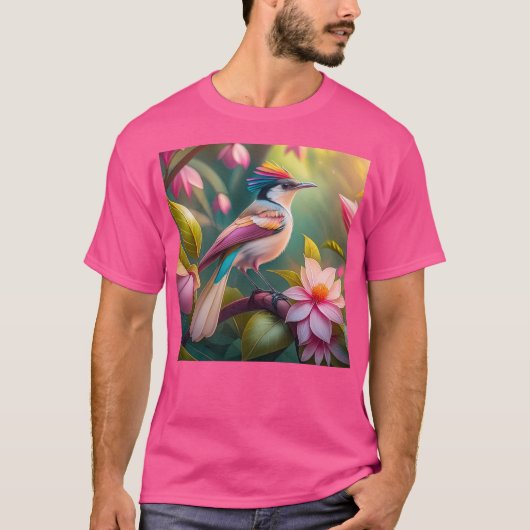 Rainbow-Jay Fantasy Bird T-Shirt (Vorderseite)