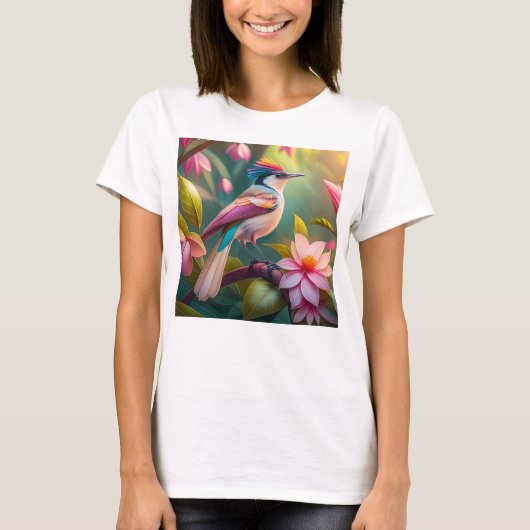 Rainbow-Jay Fantasy Bird T-Shirt (Vorderseite)