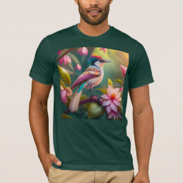 Rainbow-Jay Fantasy Bird T-Shirt