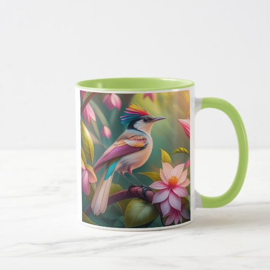 Rainbow-Jay Fantasy Bird Tasse (Rechts)