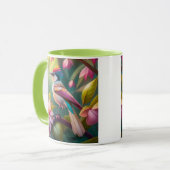 Rainbow-Jay Fantasy Bird Tasse (Vorderseite Links)