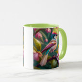 Rainbow-Jay Fantasy Bird Tasse (VorderseiteRechts)