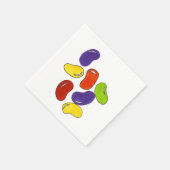 Rainbow Jelly Bean Beans Candy Oaster Napkins Serviette (Ecke)