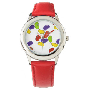 Rainbow Jelly Bean Beans Jellyboa Candy Watch Armbanduhr