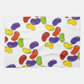 Rainbow Jelly Bean Easter Basket Candy Leckereien Handtuch (Horizontal)