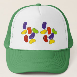Rainbow Jelly Bean Jellyboa Candy Oaster Basket Truckerkappe
