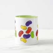 Rainbow Jelly Beans Easter Candy Confection Tasse (Zentrum)