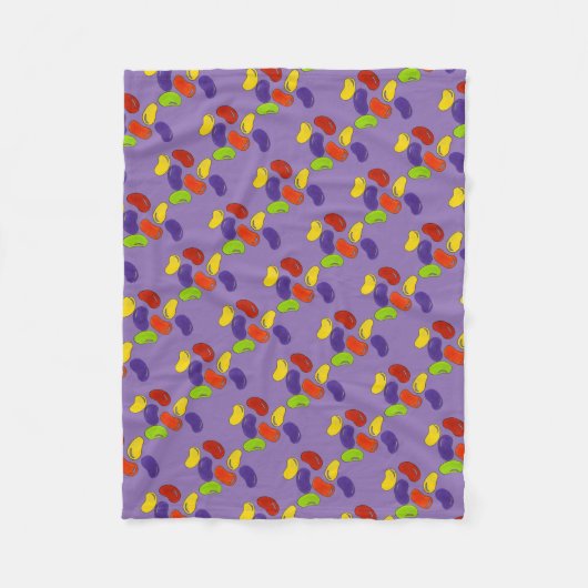 Rainbow Jelly Beans Jellybeans OsterBonbons Süßigk Fleecedecke (Vorderseite)