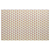 Rainbow Jellybos Jelly Bean Beans Candy Fabric Stoff (Yard (91,4 cm))