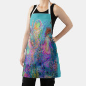 Rainbow Jellyfish Mermaid Prom Kleider Schürze (InSitu)