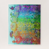 Rainbow Jellyfish Puzzle (Vertikal)