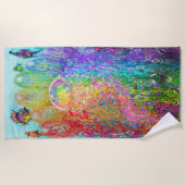 Rainbow Jellyfish Strandtuch (Vorderseite)