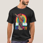 Rainbow Jesus Ah Männer T-Shirt (Vorderseite)
