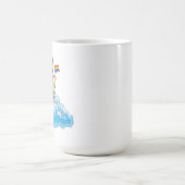 Rainbow Jesus Flag Kaffeetasse (Mittel)