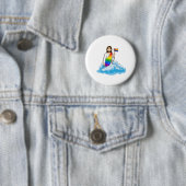 Rainbow Jesus Progress Flag Button (Beispiel)