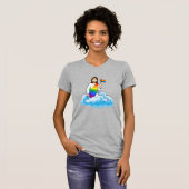 Rainbow Jesus Progress Flag T-Shirt (Vorne ganz)