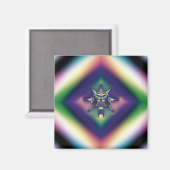 Rainbow Jewele Magnet (Vorderseite/Rückseite)