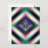 Rainbow Jewele Postkarte (Vorne/Hinten)