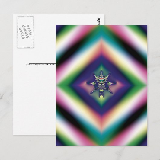 Rainbow Jewele Postkarte (Vorne/Hinten)