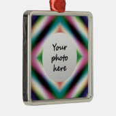 Rainbow Jewele Silbernes Ornament (Rechts)