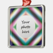 Rainbow Jewele Silbernes Ornament (Links)