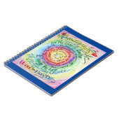 Rainbow-Journal-Notebook für Krebsgedicht Notizblock (Linke Seite)