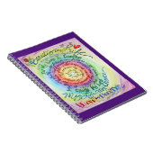 Rainbow-Journal-Notebook für Krebsgedicht Notizblock (Rechte Seite)