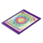 Rainbow-Journal-Notebook für Krebsgedicht Notizblock (Linke Seite)
